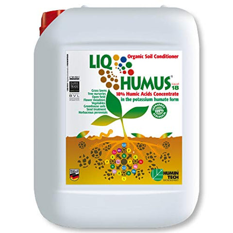 HuminTech® LIQHUMUS® 1 l Liquide 18 acides humiques acides fulviques conditionneur de sol