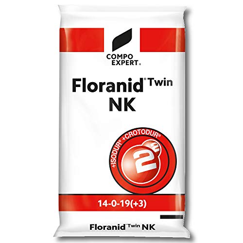 compo floranid start-rasen langzeit-dünger COMPO EXPERT® Rasendünger Floranid® Twin NK 25 kg Profidünger Langzeit –  Rasengrün.de