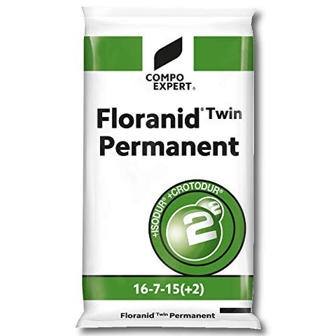 Compo Expert Floranid ®Twin Permanent 16+7+15 (+2+8) Langzeitdünger Rasendünger Universaldünger 25kg