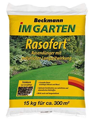 Beckmann Rasofert Rasendünger 12+3+5, 15 Kg – Rasengrün.de