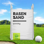 Quarzsand - Rasensand für Golfplatz im praktischen Bigbag 5000kg inkl. Versand (5000)